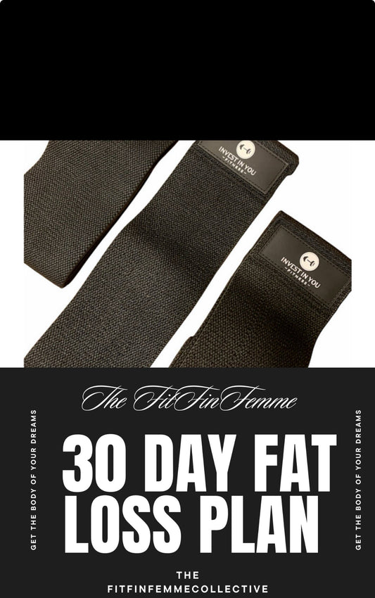 30 Day Fat Loss Plan- Snatch Your Waist. Build Your Discipline. Love Your Results. 💪🏾